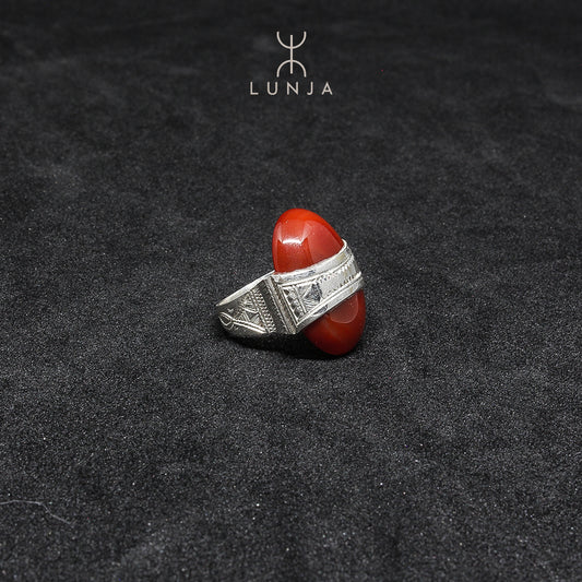 Bague Agadez Cornaline