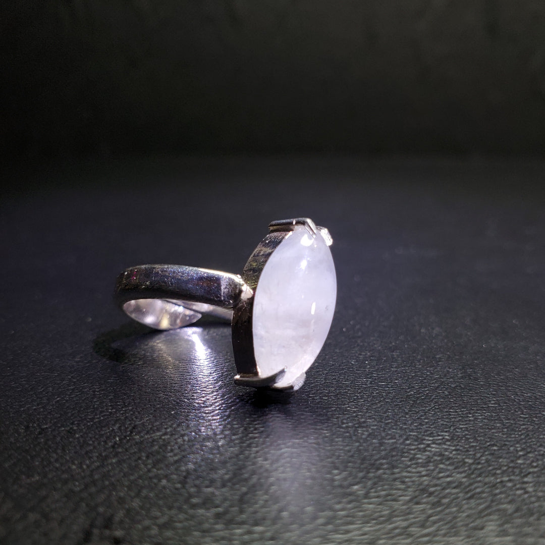 Bague Pierre De Lune Argent