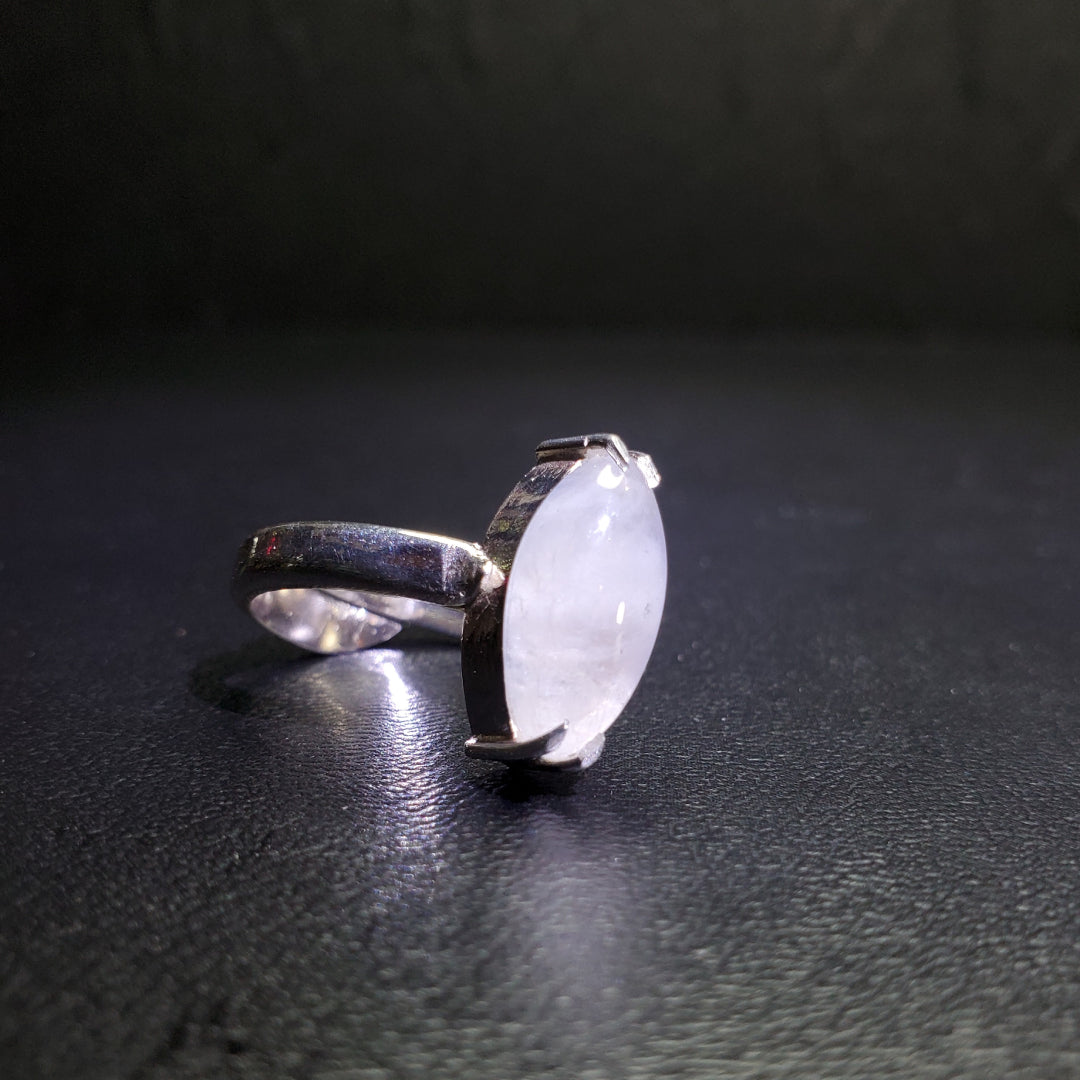 Bague Pierre De Lune Argent