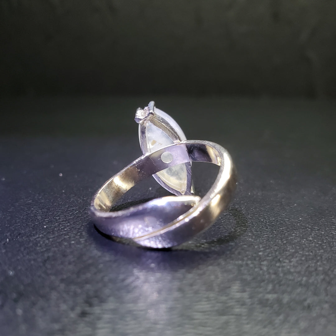 Bague Pierre De Lune Argent