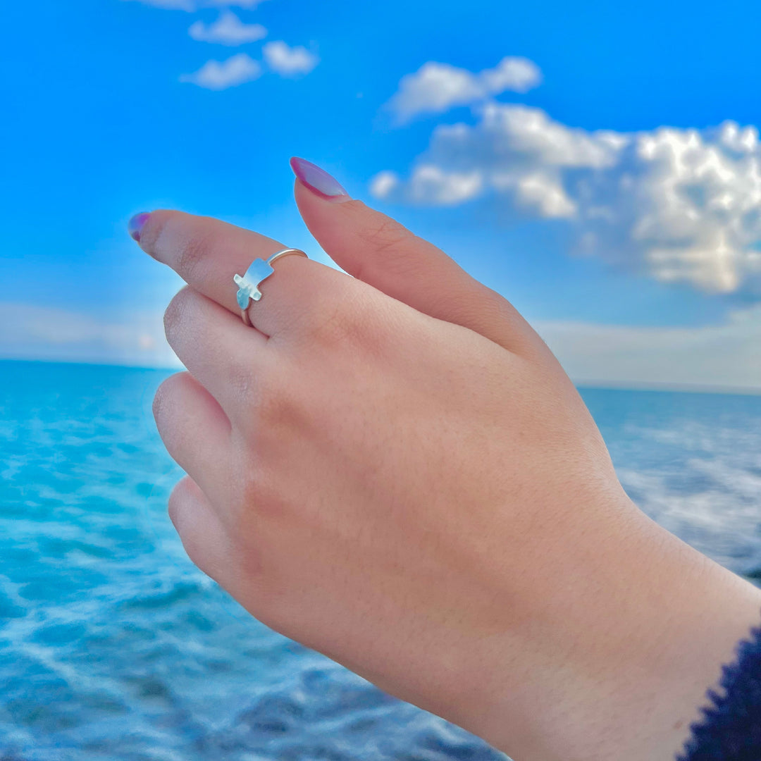 Bague tunisienne Tanit en argent