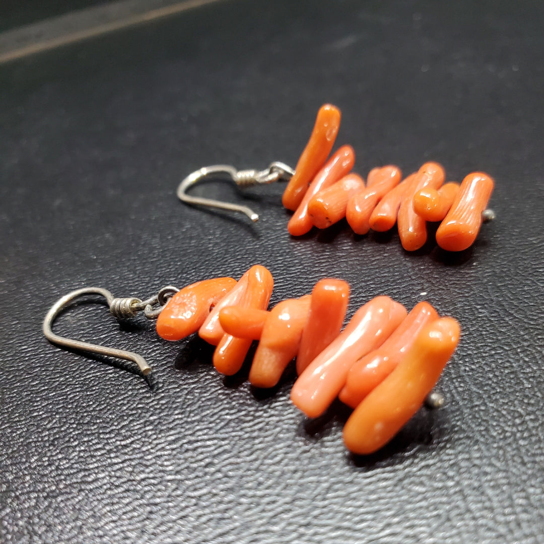 Boucle d'oreille En Coail