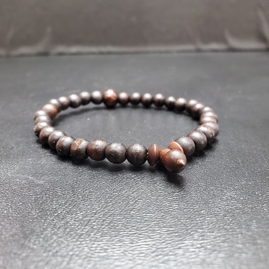 Bracelet En Bois Naturel avec Chahed