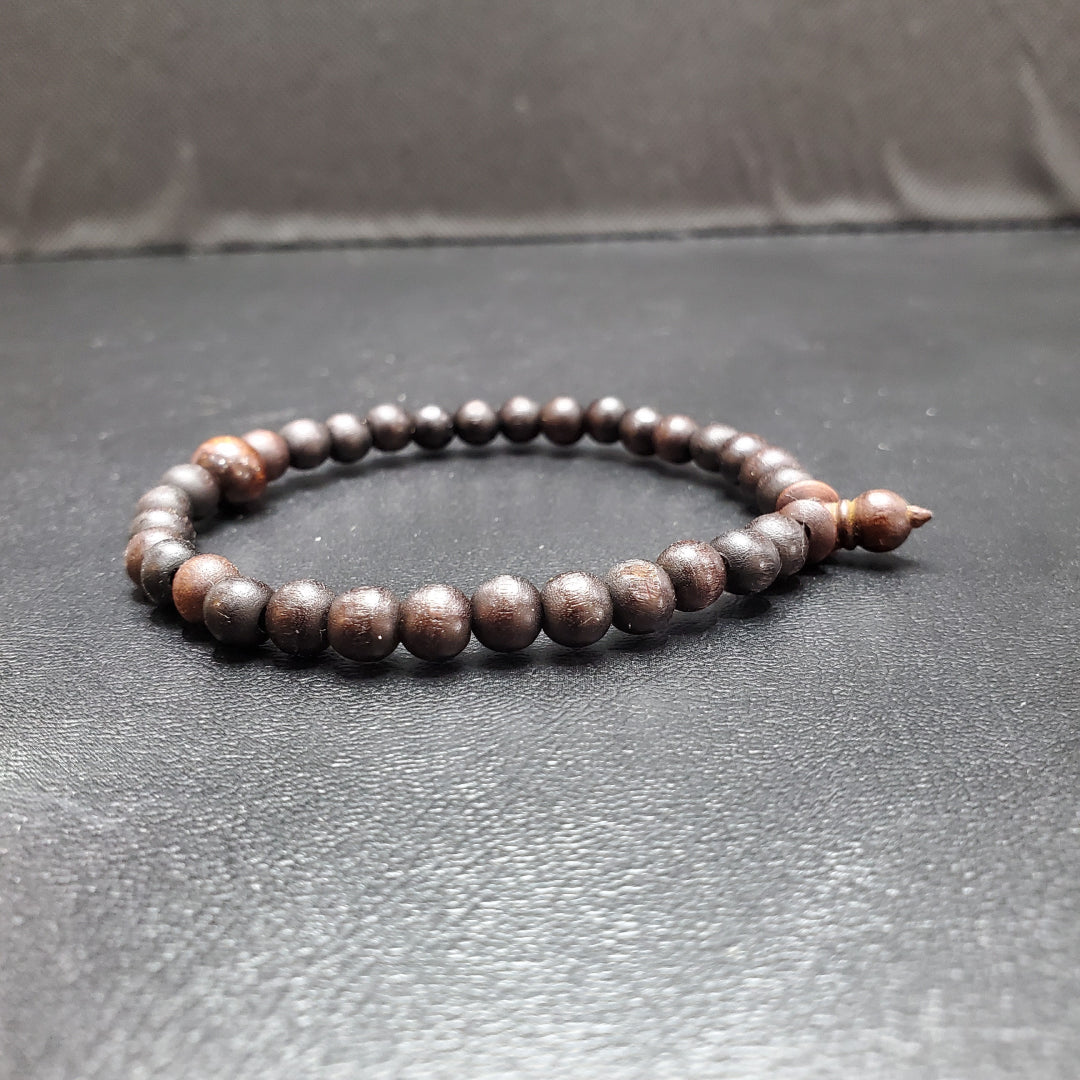 Bracelet En Bois Naturel avec Chahed