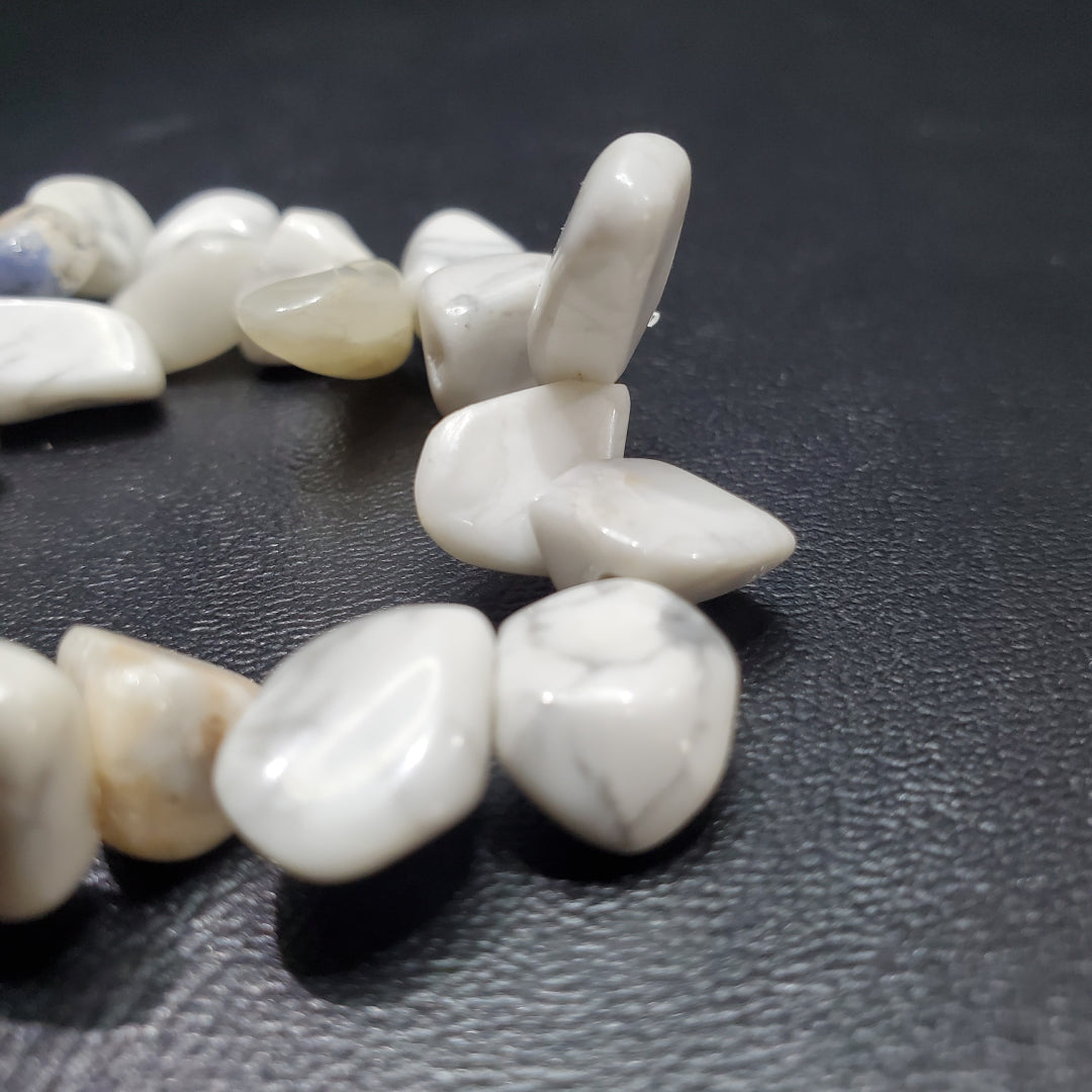 Bracelet Howlite Chips