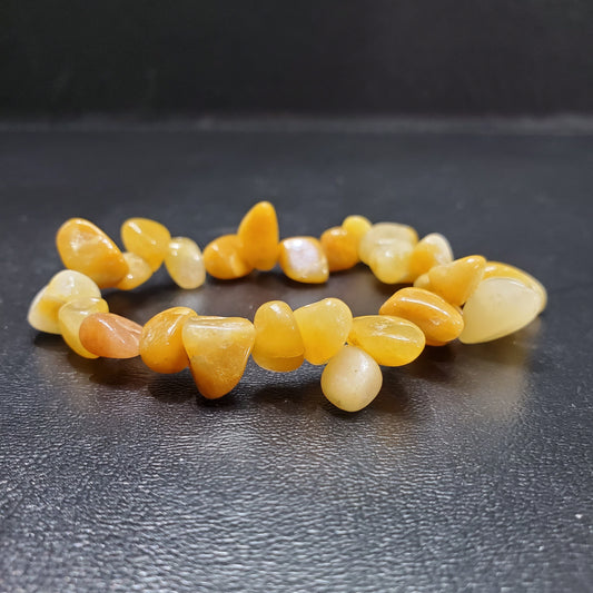 Bracelet Jaspe Jaune Chips