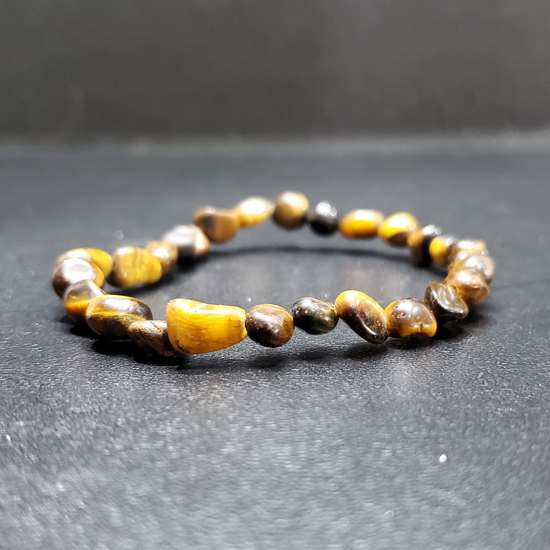 Bracelet Oeil De Tigre Plat