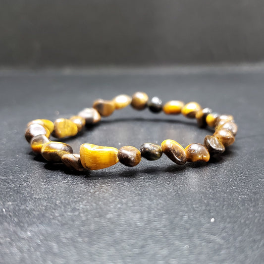 Bracelet Oeil De Tigre Plat