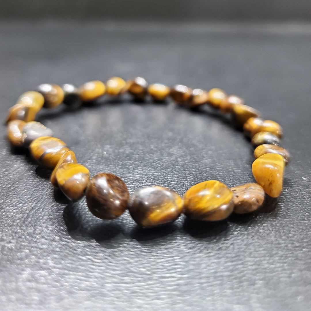 Bracelet Oeil De Tigre Plat