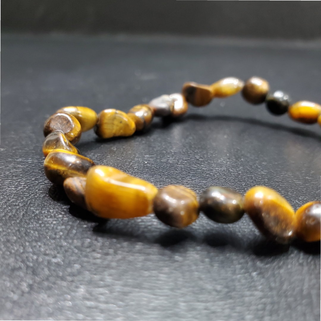 Bracelet Oeil De Tigre Plat