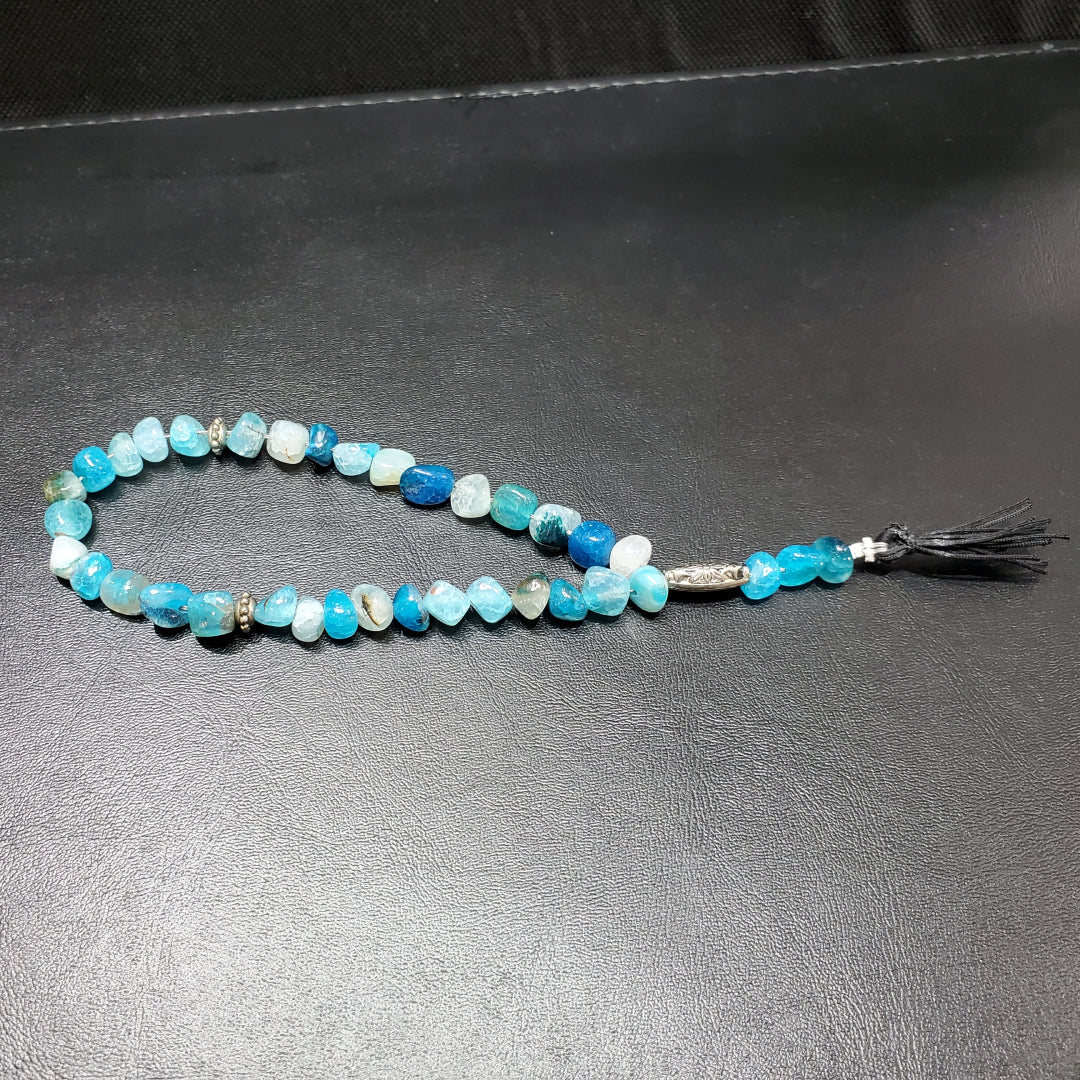 Chapelet Quartz coloré
