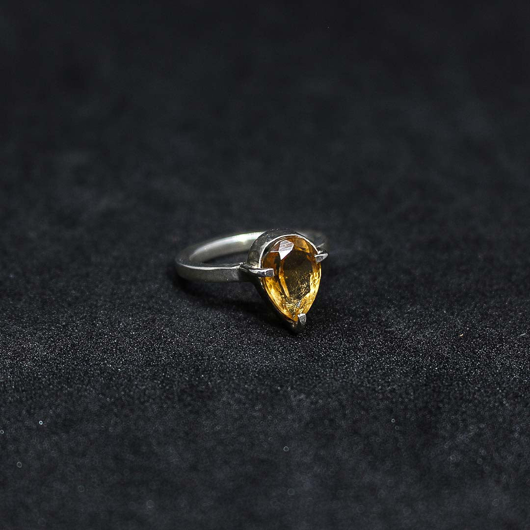 Bague Citrine De 3,4 carats