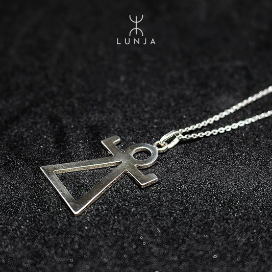 Collier en argent tanit berbère