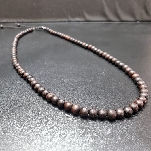 Collier En Bois Naturel