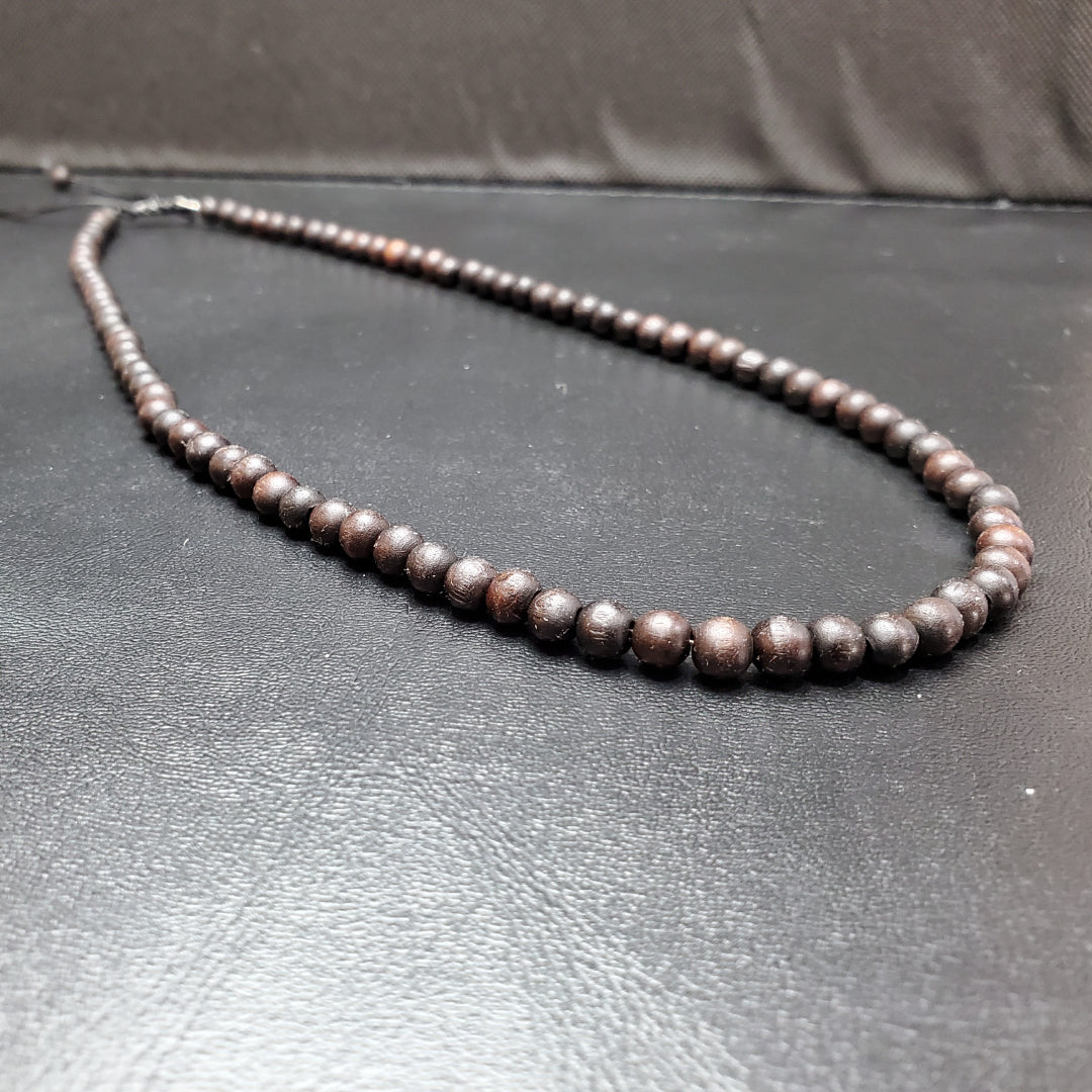 Collier En Bois Naturel