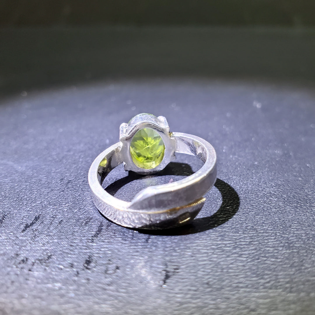 Bague Ajustable Péridot