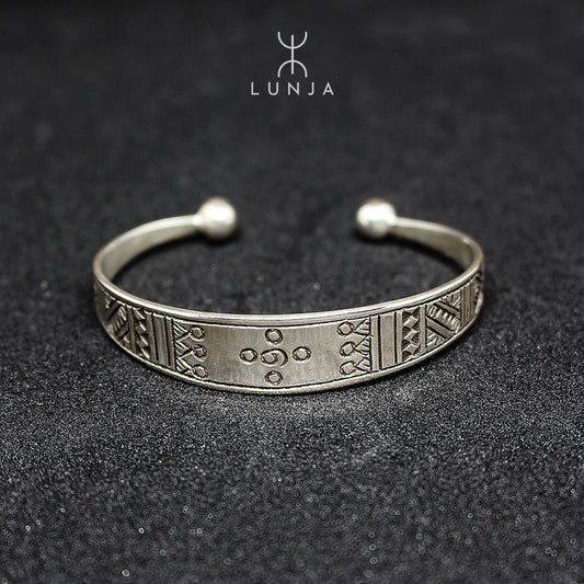 Jonc en argent Amazigh Large