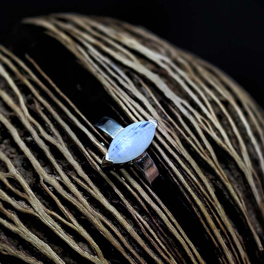 Bague Pierre De Lune Argent