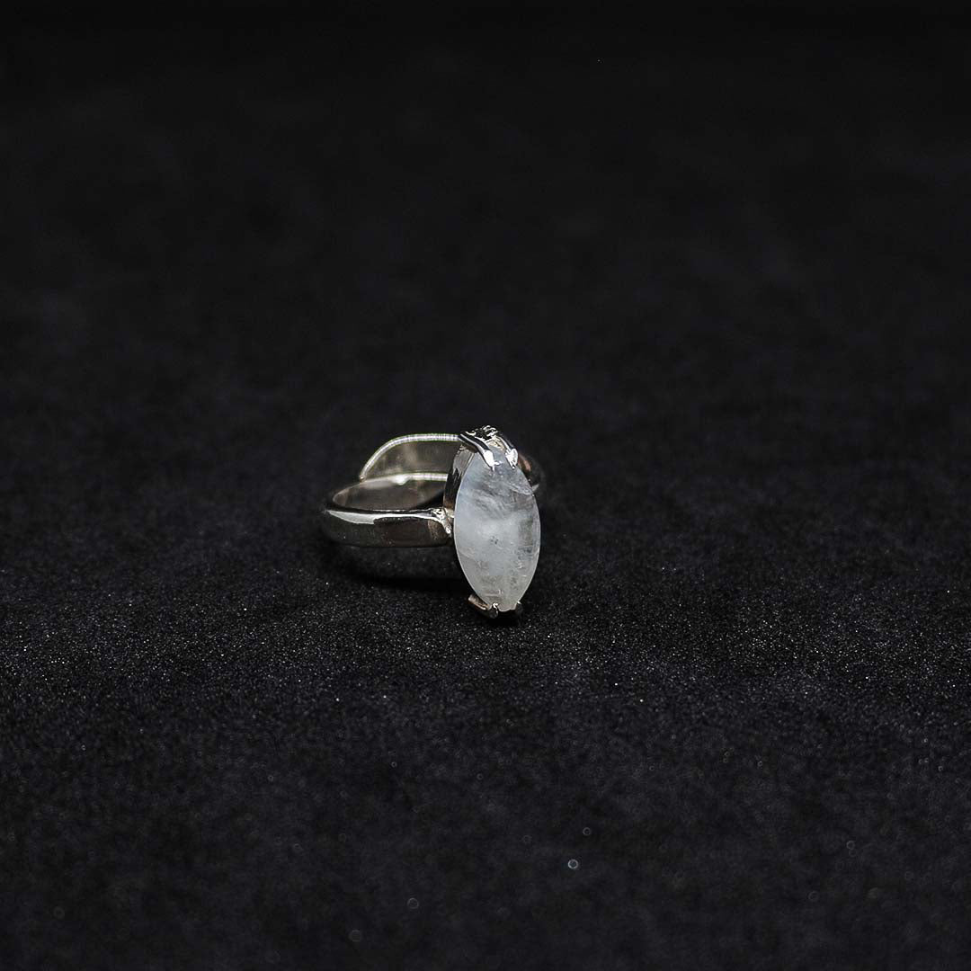 Bague Pierre De Lune Argent Top