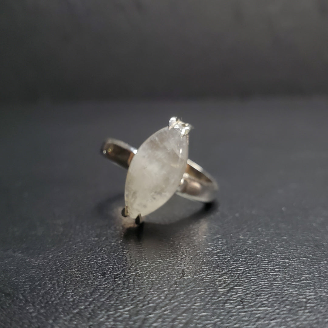 Bague Pierre De Lune Argent Top