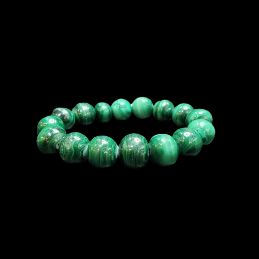 Bracelet Malachite 14mm