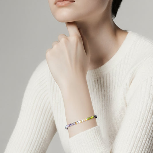 Bracelet Cinq Chakras en pierres naturelles