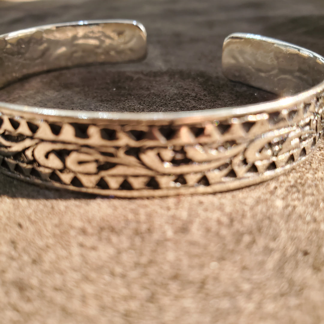 Bracelet Jonc Amazigh Tunisien fait main en argent 925