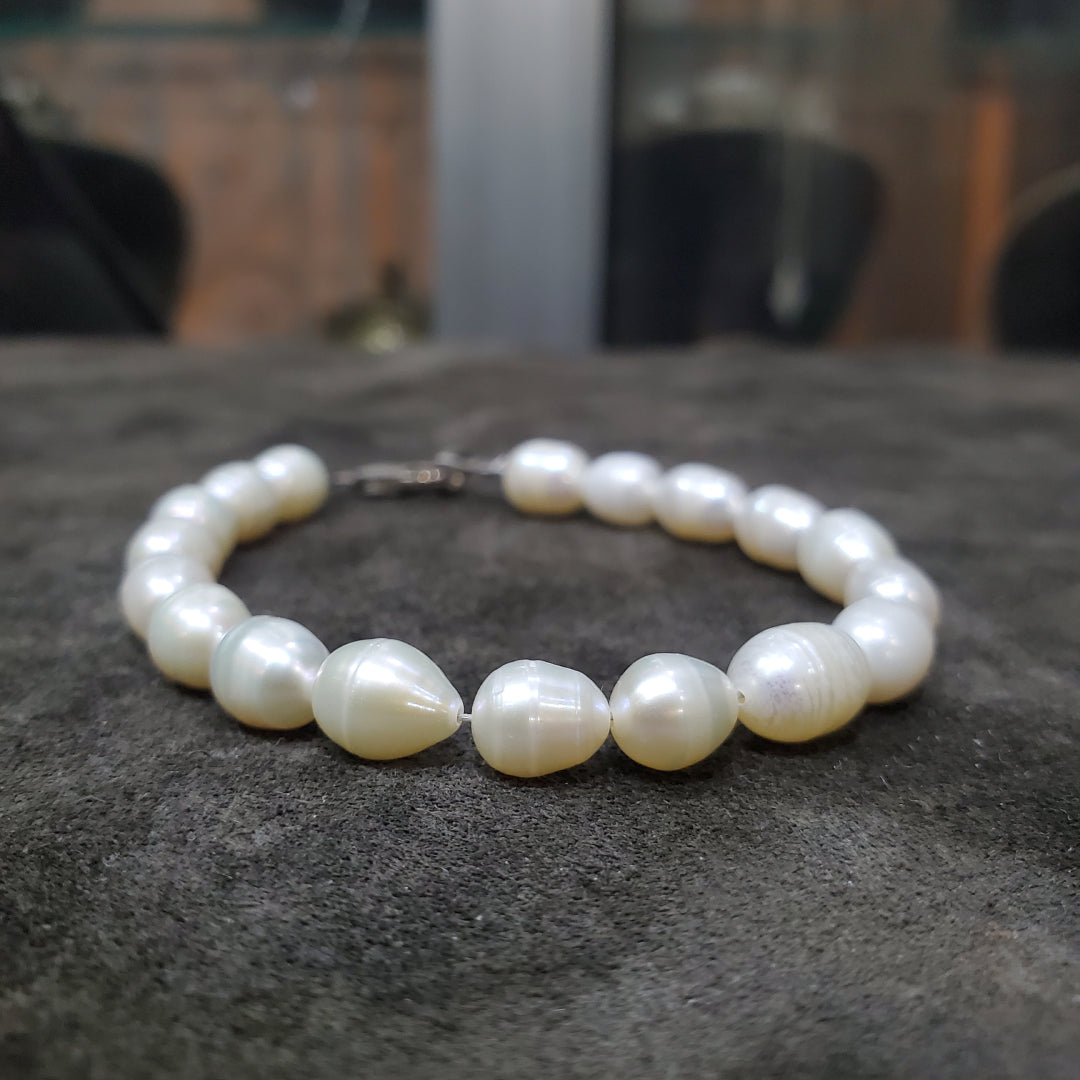 Bracelet Perle De Culture Goutte D'eau