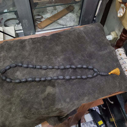 Chapelet Ambre Tunisien fait main pour 99 Tasbih