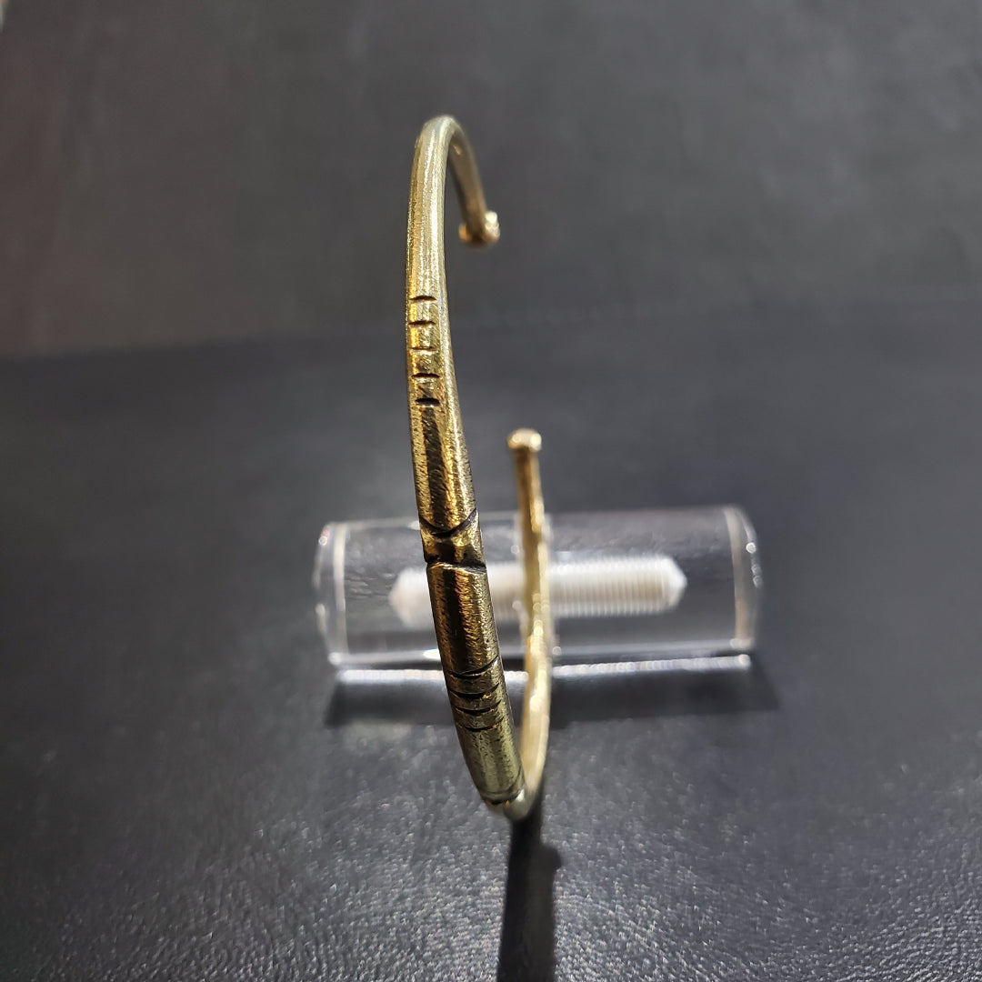 Bracelet Amazigh et berbère Tunisien en cuivre jaune laiton pour Homme et Femme