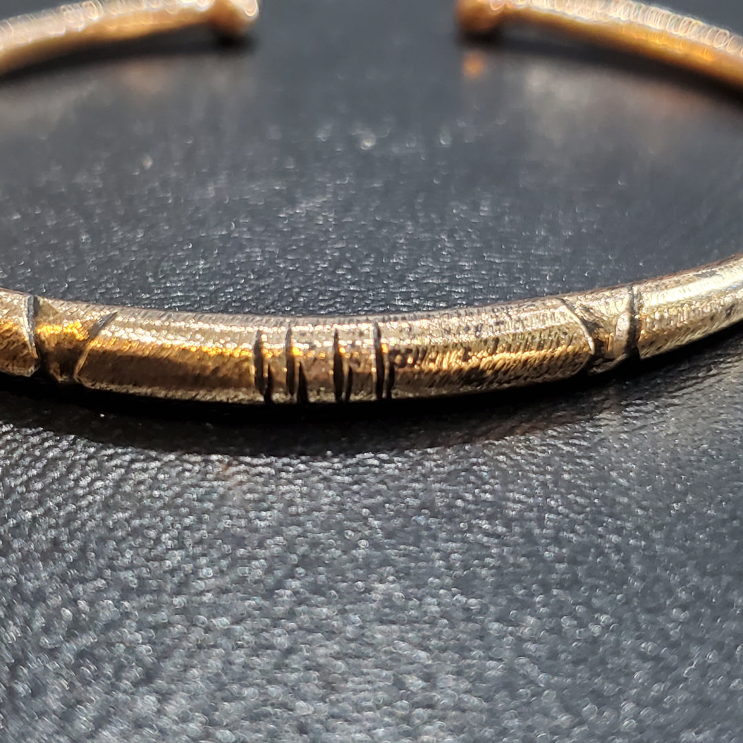 Bracelet en cuivre rouge oxydé pour Homme et Femme Amazigh et berbère Tunisien