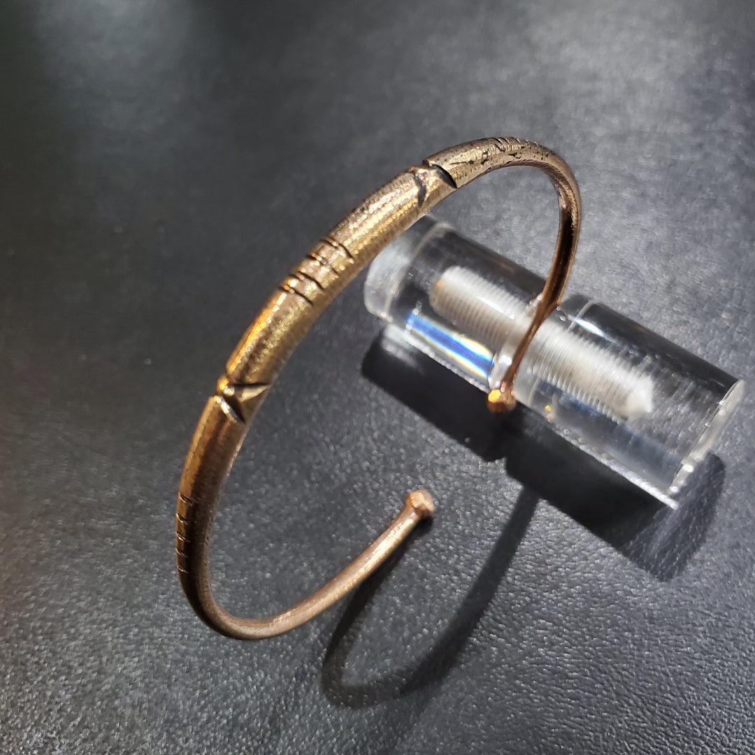 Bracelet en cuivre rouge oxydé pour Homme et Femme Amazigh et berbère Tunisien