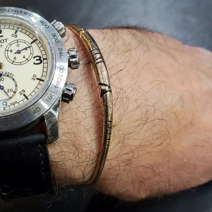 Bracelet en cuivre rouge oxydé pour Homme et Femme Amazigh et berbère Tunisien