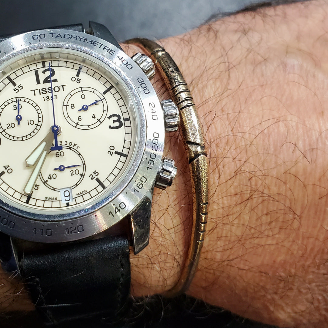 Bracelet en cuivre rouge oxydé pour Homme et Femme Amazigh et berbère Tunisien