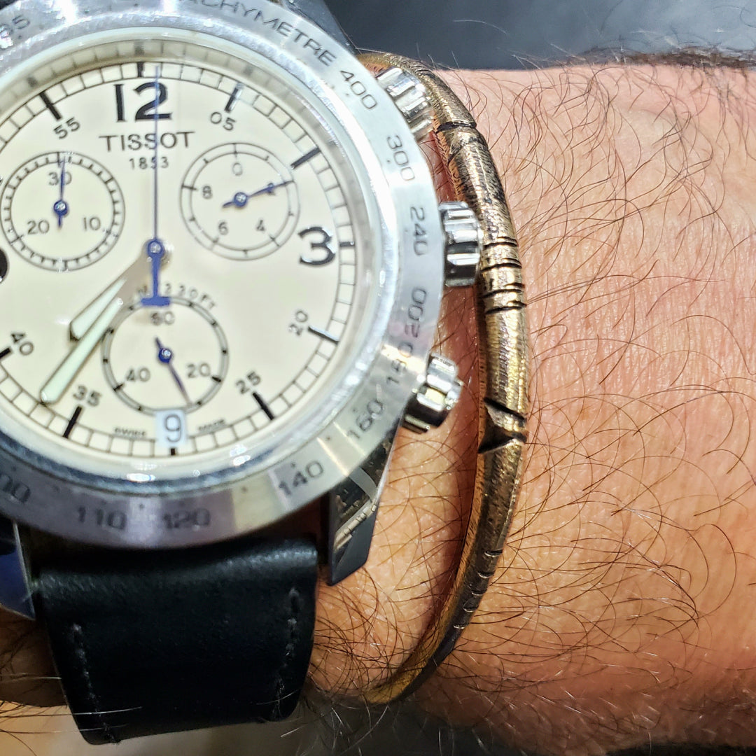 Bracelet en cuivre rouge oxydé pour Homme et Femme Amazigh et berbère Tunisien