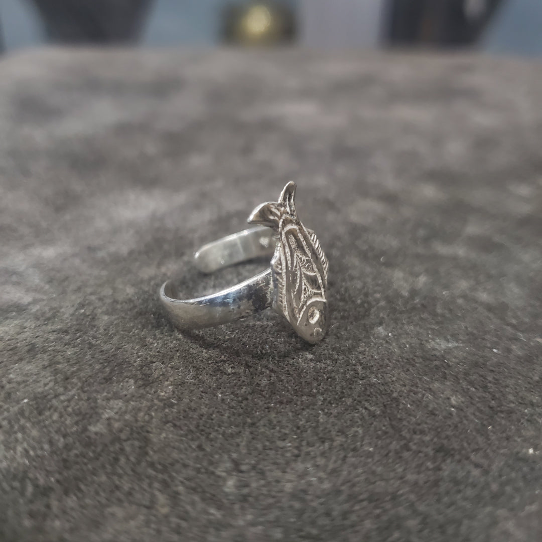 Bague Poisson en argent 925 pour Femme