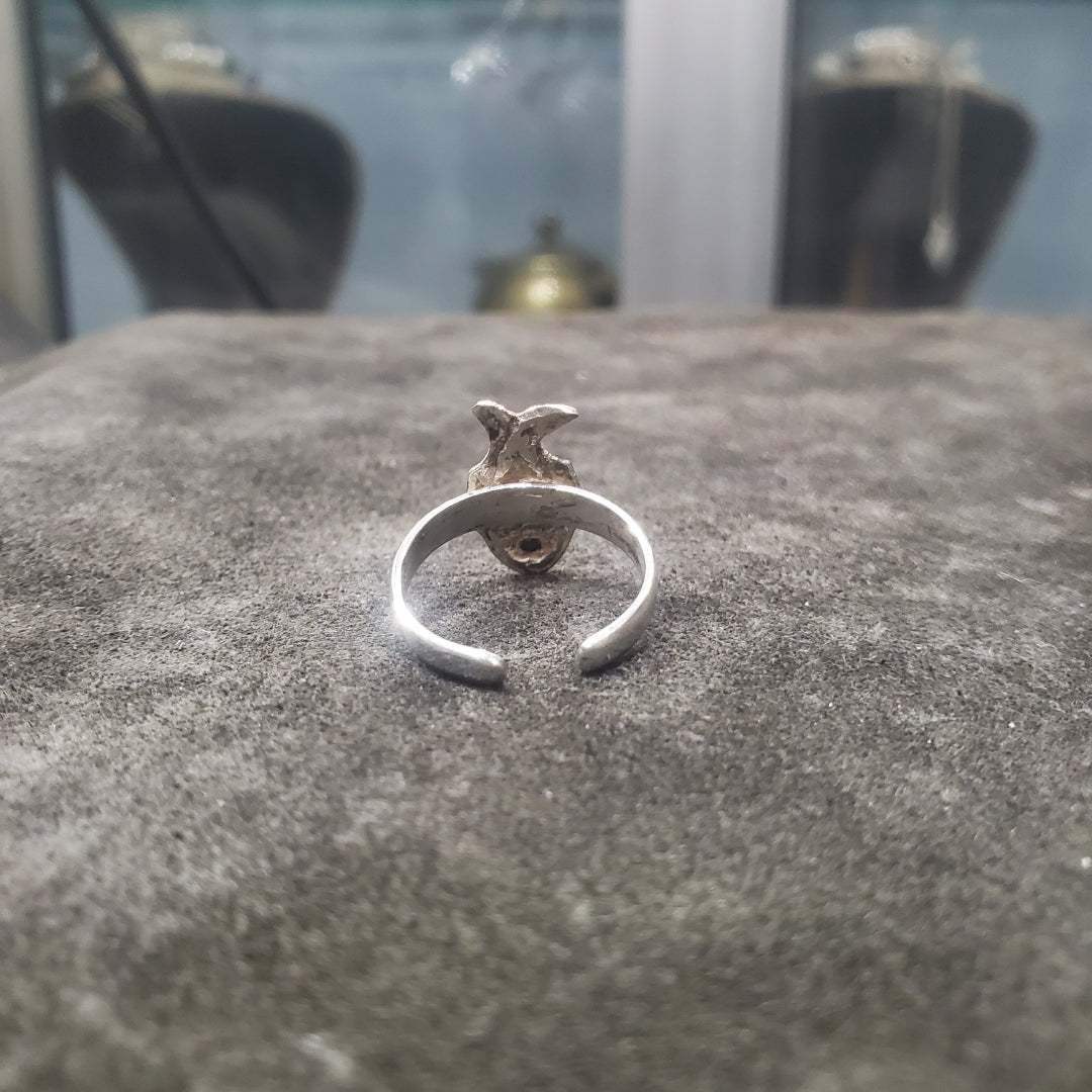 Bague Poisson en argent 925 pour Femme