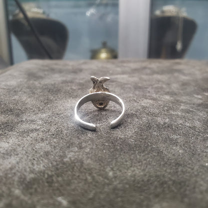 Bague Poisson en argent 925 pour Femme