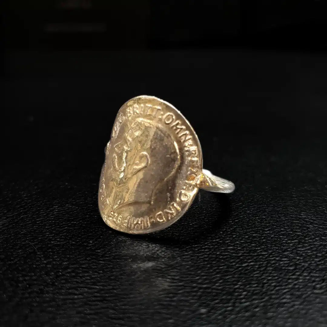 Bague Lira en argent 925 pour Femme taille grande