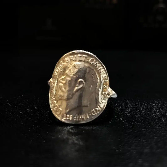 Bague Lira Artisanale en Argent 925