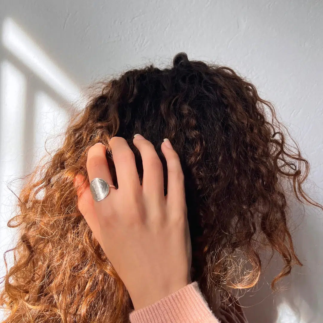 Bague Lira Artisanale en Argent 925