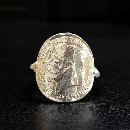 Bague Lira en argent 925 pour Femme taille grande