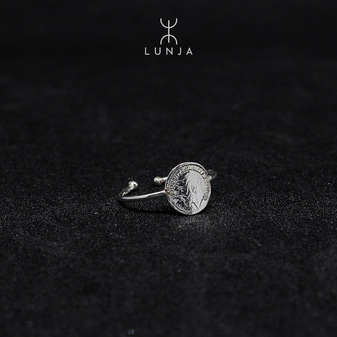 Bague Lira Berbère Amazigh en argent massif 925