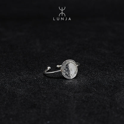 Bague Lira Berbère Amazigh en argent massif 925