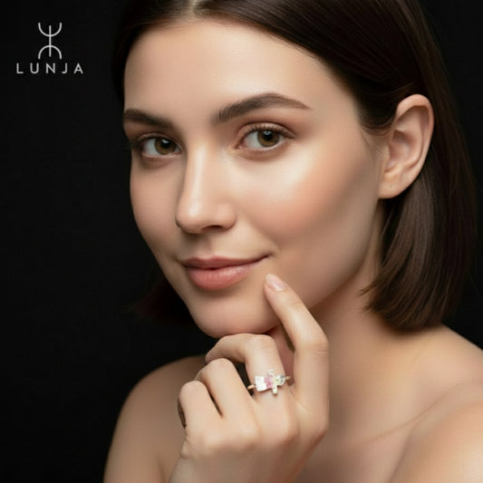 Bague tunisienne Tanit en argent