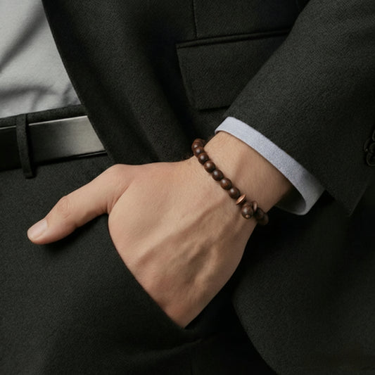 Bracelet En Bois Naturel avec Chahed