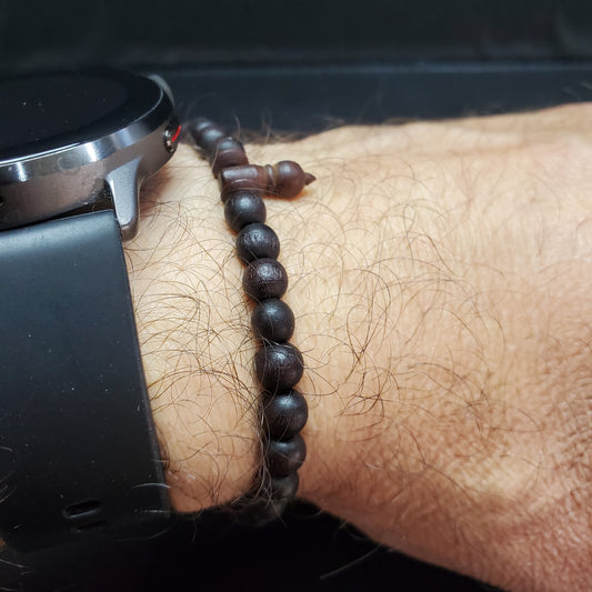 Bracelet En Bois Naturel avec Chahed