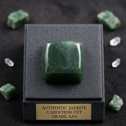 Cabochon Pierre Jade Naturelle حجر اليشم