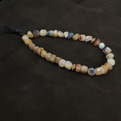 Chapelet Quartz coloré