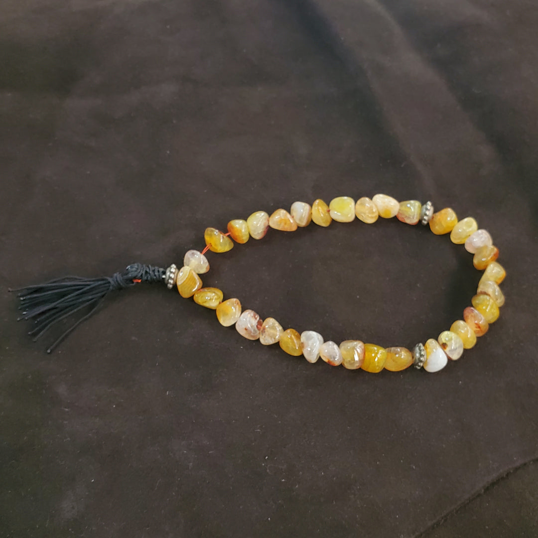 Chapelet Quartz teinté
